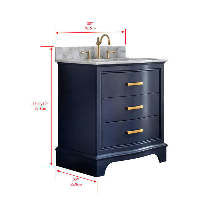 Andover Mills™ Goleta 30'' Freestanding Single Bathroom Vanity with